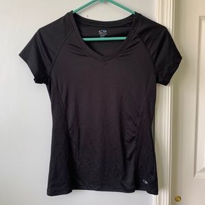 Champion black athletic v neck